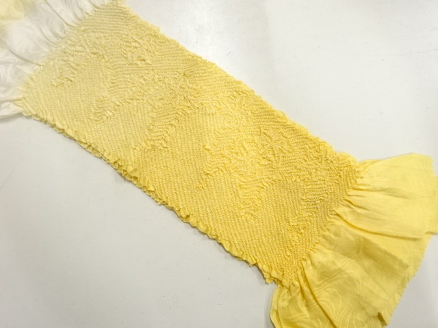 正絹　絞り　帯揚げ